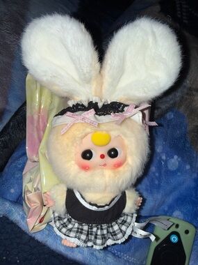 Baby Three Bunny Vinyl Plush Toy